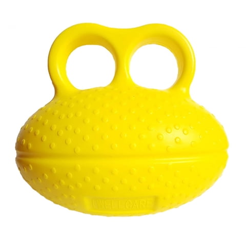 Ioensy - Ejercitador De Extensión De Dedo, Pelota De Ejercicio Con Agarre Para Artritis, Adultos, Músicos, Amarillo