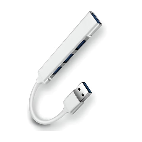 Eon - Hub Metal 4 Puertos Usb 3.0 Ultra Rapido Splitter Expansión