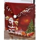 thumbnail image 3 of Pack 6 fundas de respaldo de sillas navidad con pompón 25n12, 3 of 3