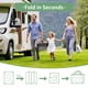 thumbnail image 2 of Alfombra Sarben Outdoor 183 x 274 cm Impermeable Reversible, 2 of 3