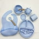 thumbnail image 1 of Baby Feeding Tableware Set, Baby Silicone Bib, Baby Food Bowl, Children Learning Drink Cup,, 1 of 5