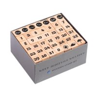 Bothyi - 42 Piezas De Sellos De Madera, Lindos Sellos De Goma Para Pintar, Dibujar, Niños, Artistas, Estilo E