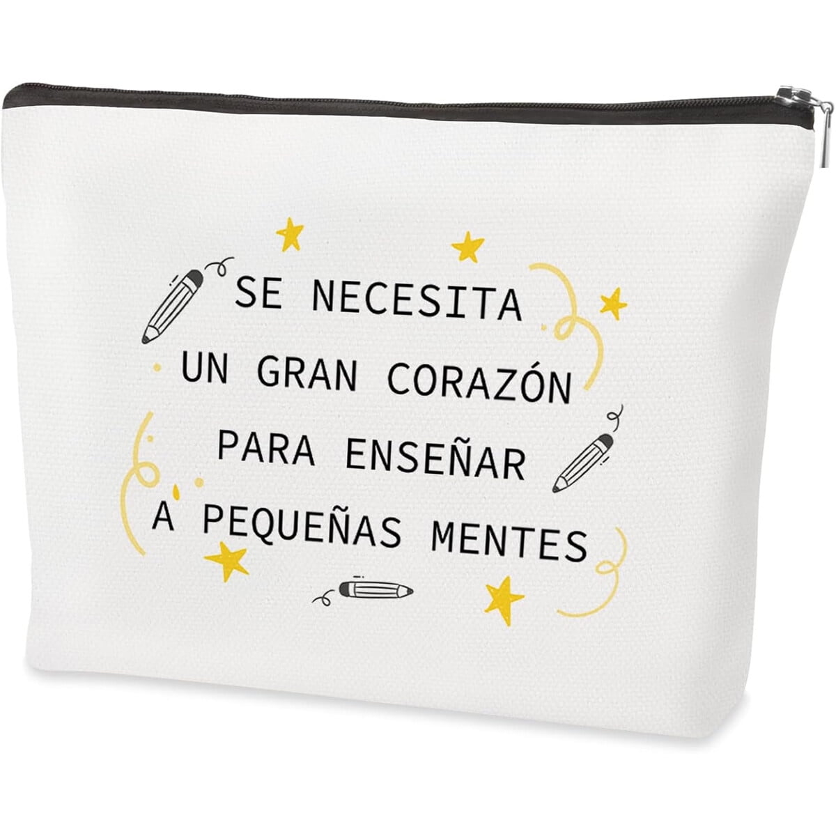 Vyseglobal - Neceser Regalo Profesora Frase Inspiradora 23x18cm