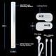 thumbnail image 3 of Luces para debajo del armario Enbrighten de 24 pulgadas, 1560 lm, 2700 K-6500 K, 3 of 7