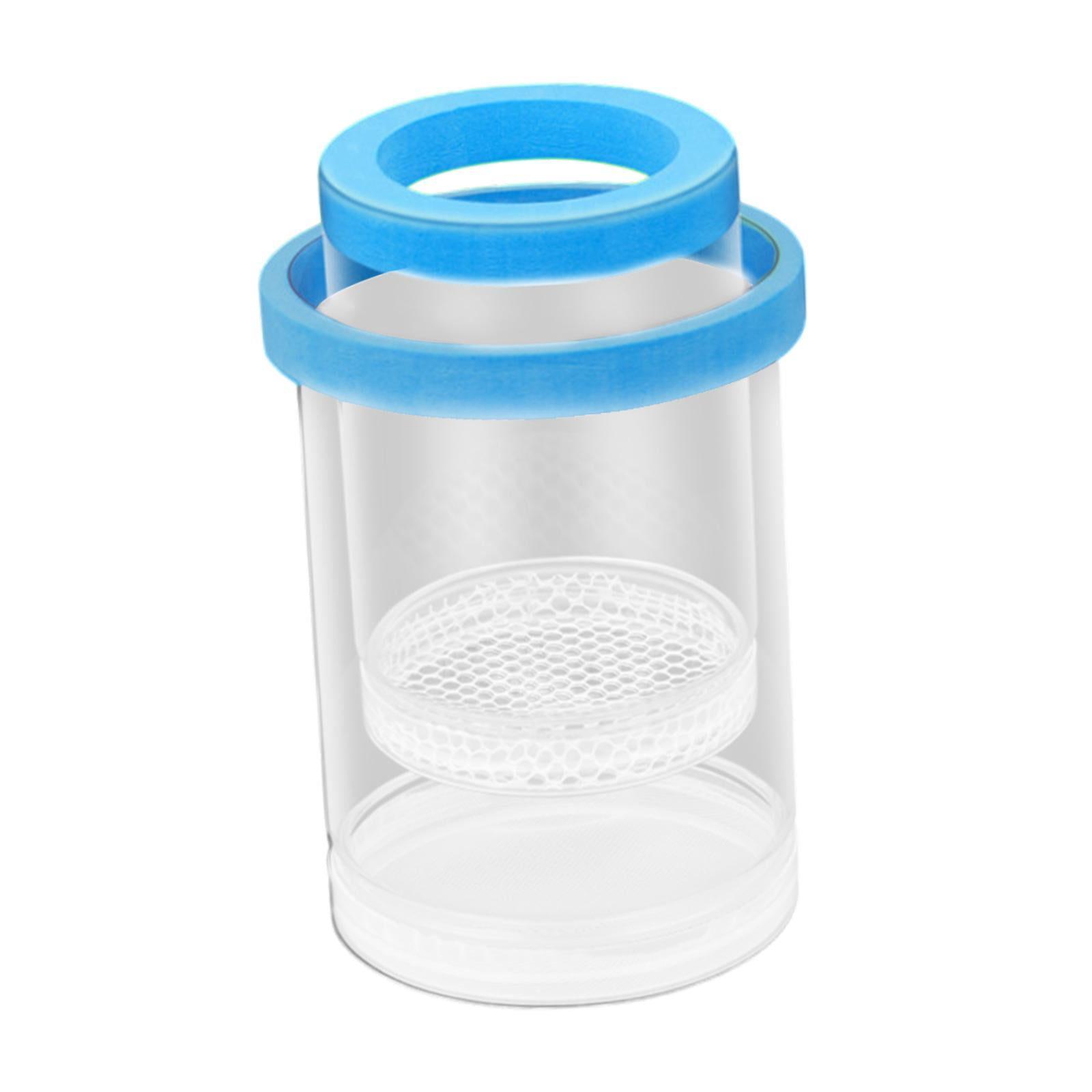 Caja De Aislamiento De Peces Flotantes Accesorio Redondo De Criadero De Acuarios Para El Azul De Los Peces Guppy
