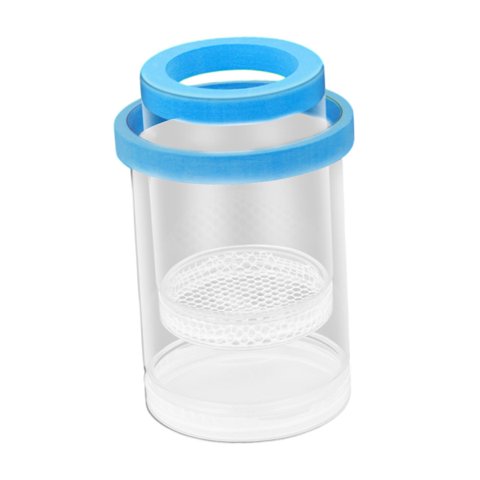 Ioensy - Caja De Aislamiento De Peces Flotantes Accesorio Redondo De Criadero De Acuarios Para El Azul De Los Peces Guppy