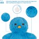 thumbnail image 2 of Juguete para perro Best Pet Supplies - Pollo bebé azul chirriante, 2 of 4