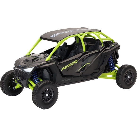 Toy NewRay Polaris RZR Pro R 4, escala 1:18, ónix mate, negro