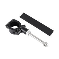 Magideal - Extensión De Soporte Para Motocicleta, Pata De Cabra, Extensión De Soporte Lateral De Metal Para Bicicletas, Bicicletas, Brazo De Extensión De Pata De Negro