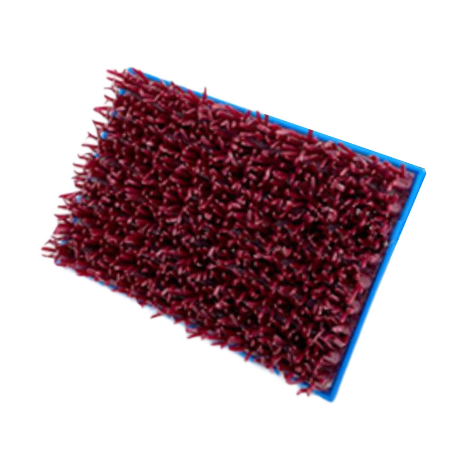 Magideal - Brocha De Textura Para Pared Herramienta Para Pintura De Paredes Pincel De Punteado Para Acabado De Superficies Cepillo Manual Para Techos De Pladur I Rectángulo Duro S