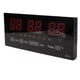 thumbnail image 2 of Reloj Digital Pared Luz Led Hora Fecha Temperatura 36x15cm, 2 of 3