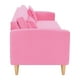 thumbnail image 5 of Sofa New Retro 3CG Felpa 05 Rosado, 5 of 6