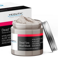 Mascarilla De Barro Yeouth Dead Sea Con Ácido Hialurónico Y Aceite De Aguacate 240 Ml