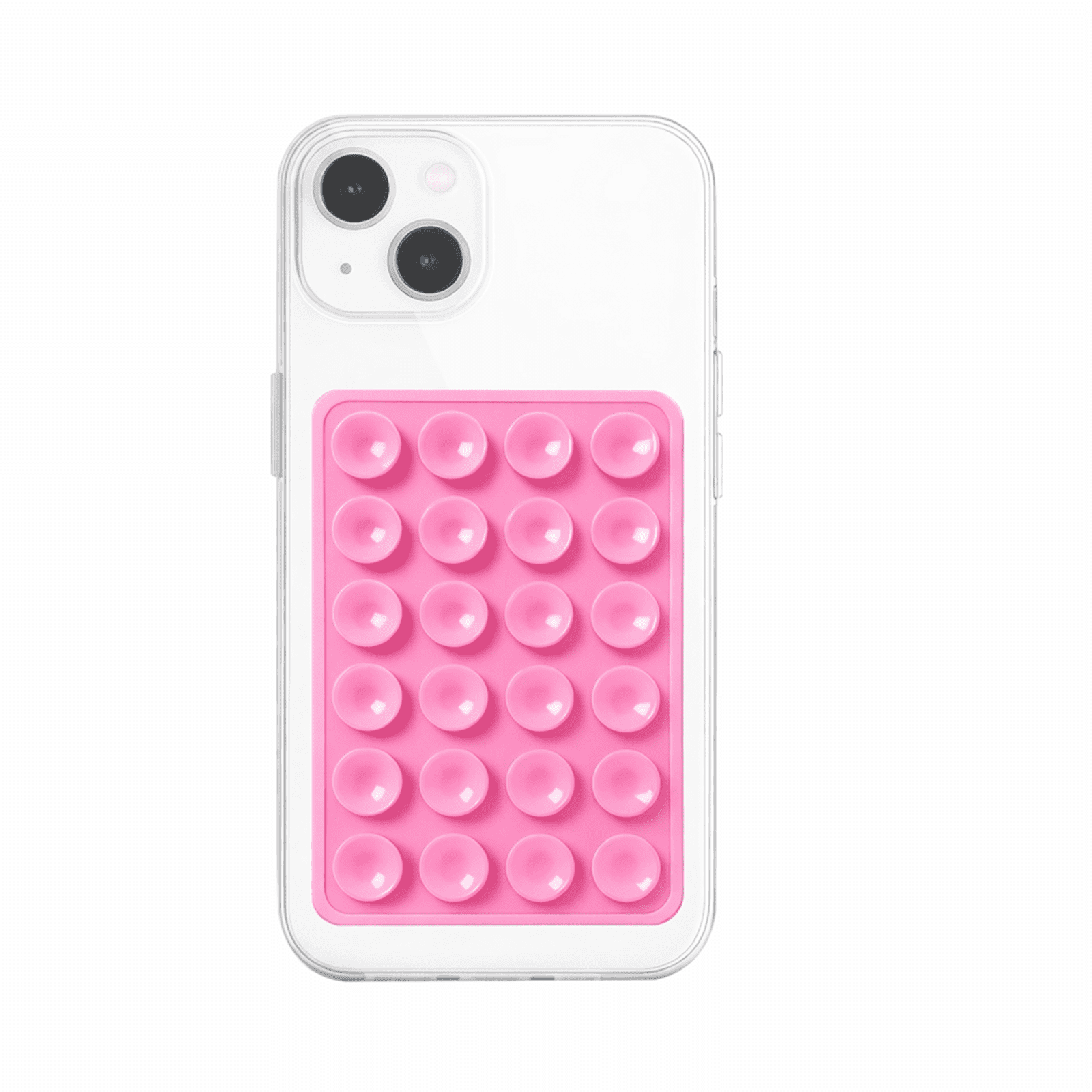 Joigo - Soporte De Silicona Ventosa Adhesivo Para Celular Rosado