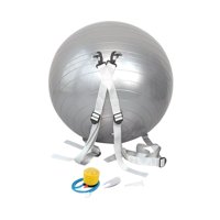 Magideal - Pelota Auxiliar De Caída, Pelota De Yoga, Entrenamiento Elástico Duradero, Práctica Antideslizante Para Niños Y Adultos, Pelota Para Hacer Ejercicio Gris