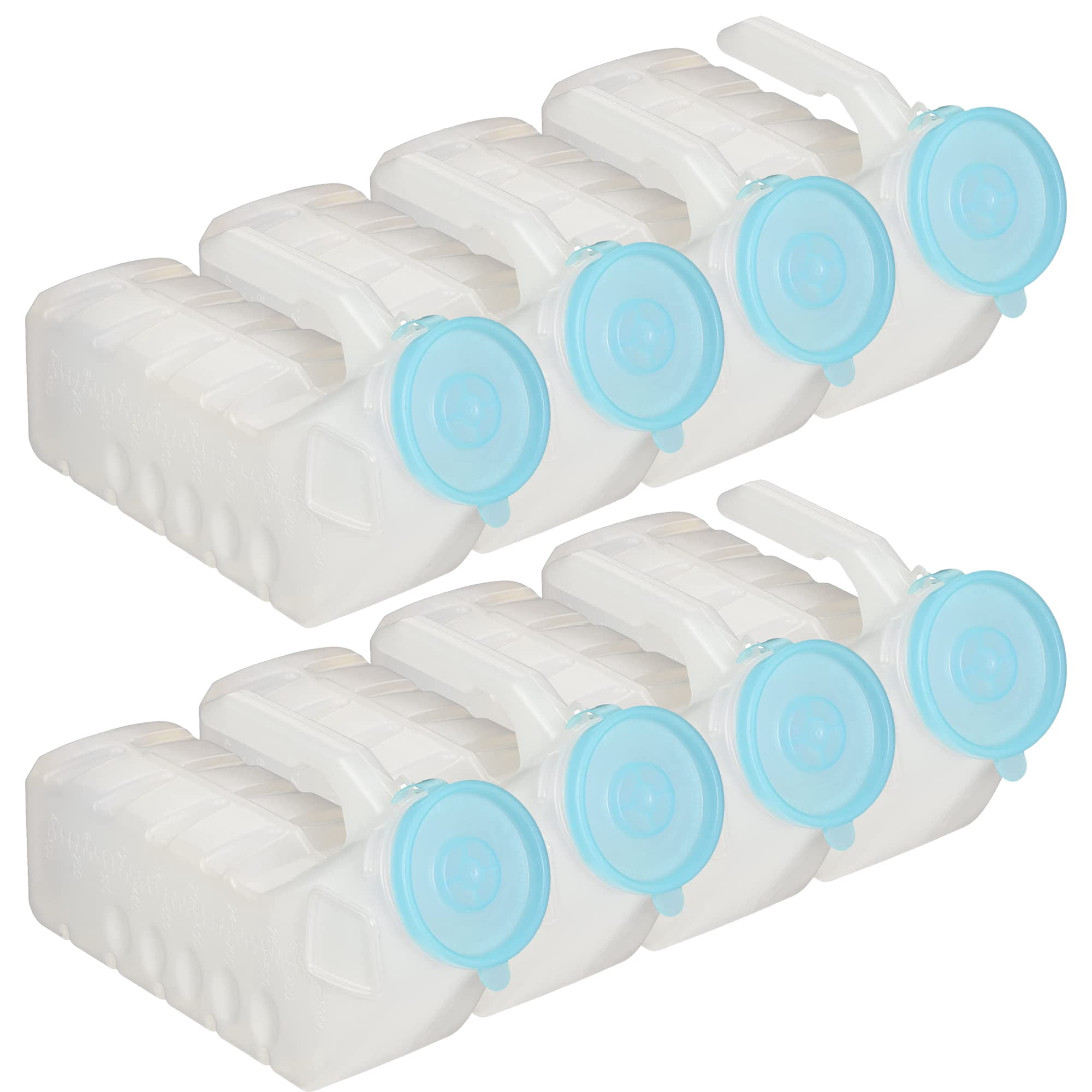 Urinario Portátil Medvance Para Hombres De 1000 Ml Con Tapa Que Brilla En La Oscuridad