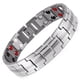 thumbnail image 1 of Aleación de zinc pulsera cruzada para hombres, pulsera de terapia magnética con imanes - con doble fila 4 elementos imanes, 1 of 3