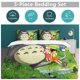 thumbnail image 5 of x428 My Neighbor Totoro Bed Duvet Cover Microfiber Bedding Sets 3D Printed Lightweight 3 Piece Comforter Sets, 1 Duvet Cover And 2 Pillow Shams for Kids Boys Girls 90"x90" jn428, 5 of 5