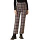 thumbnail image 1 of Pantalones de Cuadros para Mujer de Cintura Alta a Cuadros Tartán para Trabajo Casual en Oficina y Uso Diario XL Marrón, 1 of 8