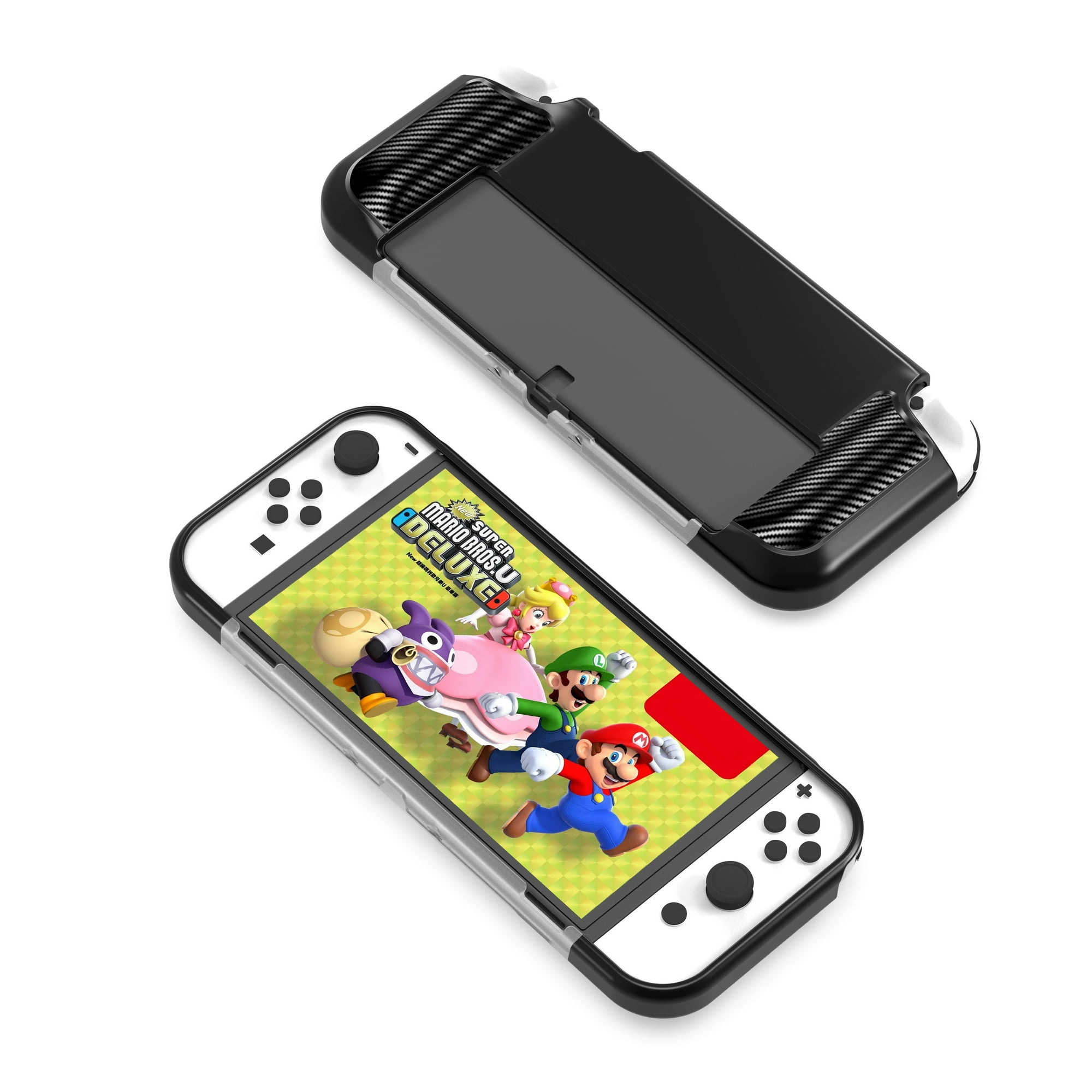 Genérico - Carcasa Funda Protectora Nintendo Switch Oled Silicona