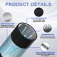 thumbnail image 3 of Manguera flexible de aluminio para conducto de 4" HYITCL, 3,5 m, 4 capas, negra con abrazaderas, 3 of 6