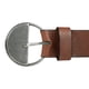 thumbnail image 2 of Cinturón Lucky Brand Half Circle de piel bronceado para mujer, 2 of 5