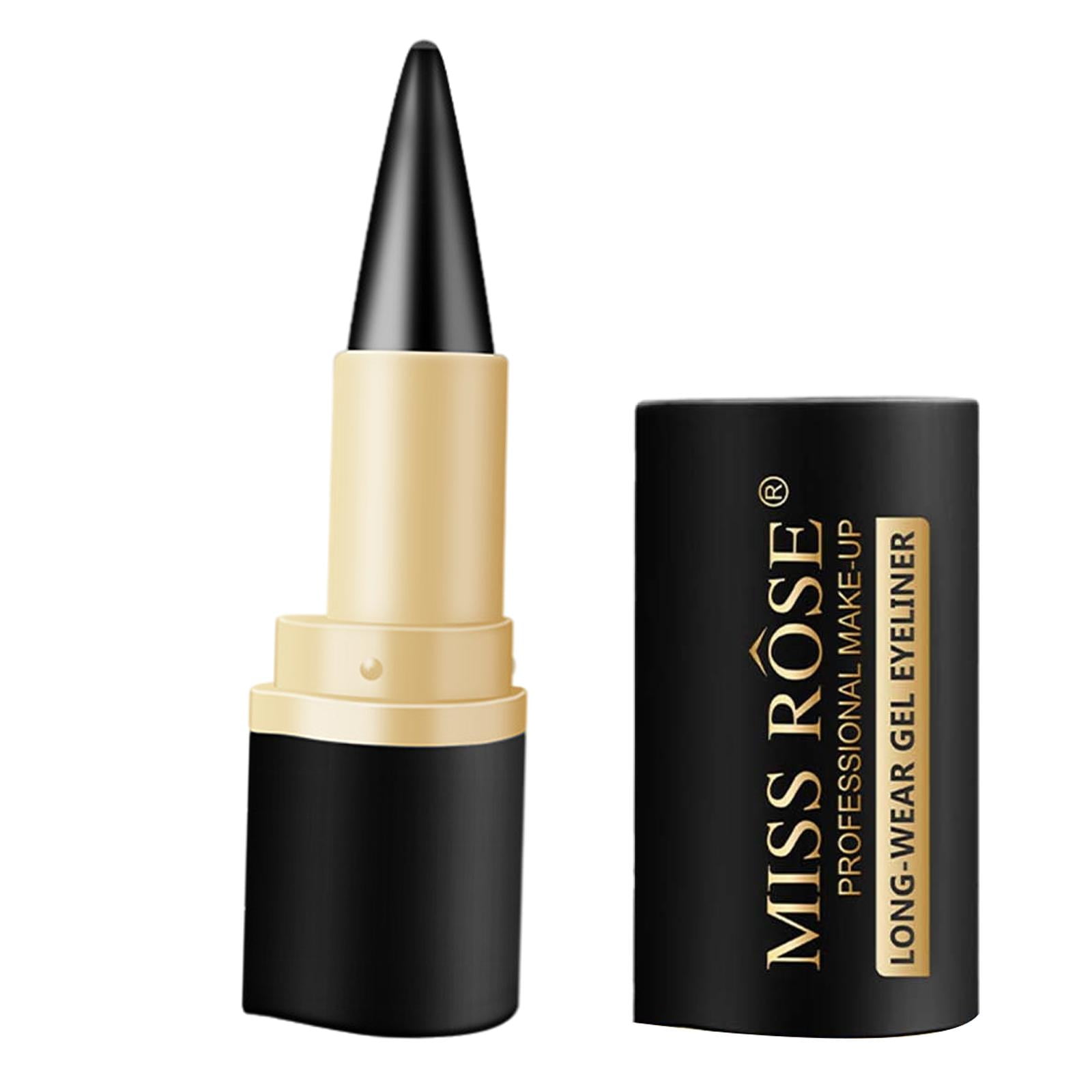 Ioensy - Lápiz Delineador De Ojos A Prueba De Agua De Larga Duración Para Mujeres No Requiere Sacapuntas 04 Negro