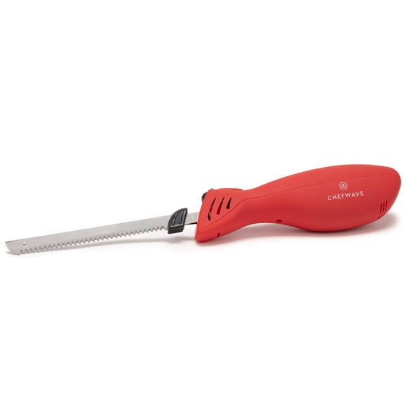 Cuchillo eléctrico ChefWave inalámbrico recargable con 2 cuchillas