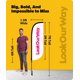 thumbnail image 3 of Banner LookOurWay 213 cm Pack de 3 Rojo y Amarillo, 3 of 7