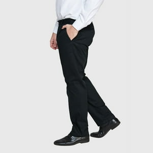 Jayson - Pantalón Gabardina Hombre S/Pinzas Negro 64