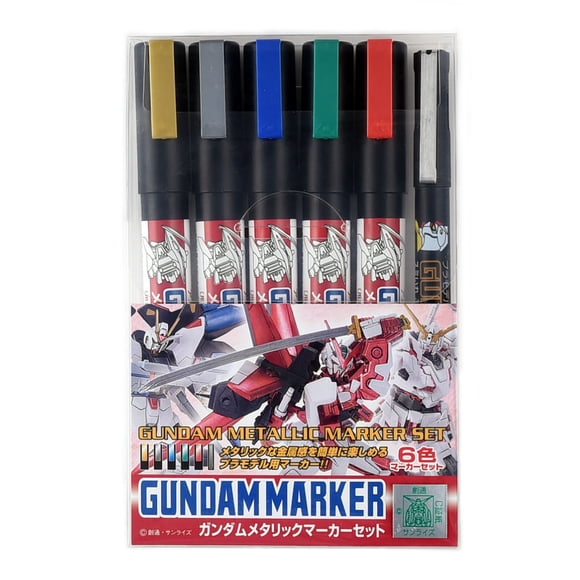 Set de Marcadores Metálicos GSI Creos AMS 121 Gundam