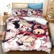 thumbnail image 1 of Angels of Death Bedding Set Duvet Covers Pillowcases One Piece Comforter Bedding Sets Bedclothes Home Textiles, 1 of 5