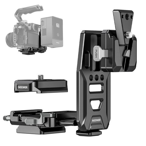 Placa De Batería Con Soporte En V Neewer Para Rs4 Pro Rs3 Pro Gimbal