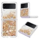 thumbnail image 1 of Funda Para Sansung Galaxy Z Flip 3 Con Brillo Líquido, Protección Completa Y Soporte De Anillo Giratorio, 1 of 4