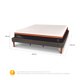 thumbnail image 3 of Cama Europea Curve Bee Comfort King Base Normal, 3 of 11