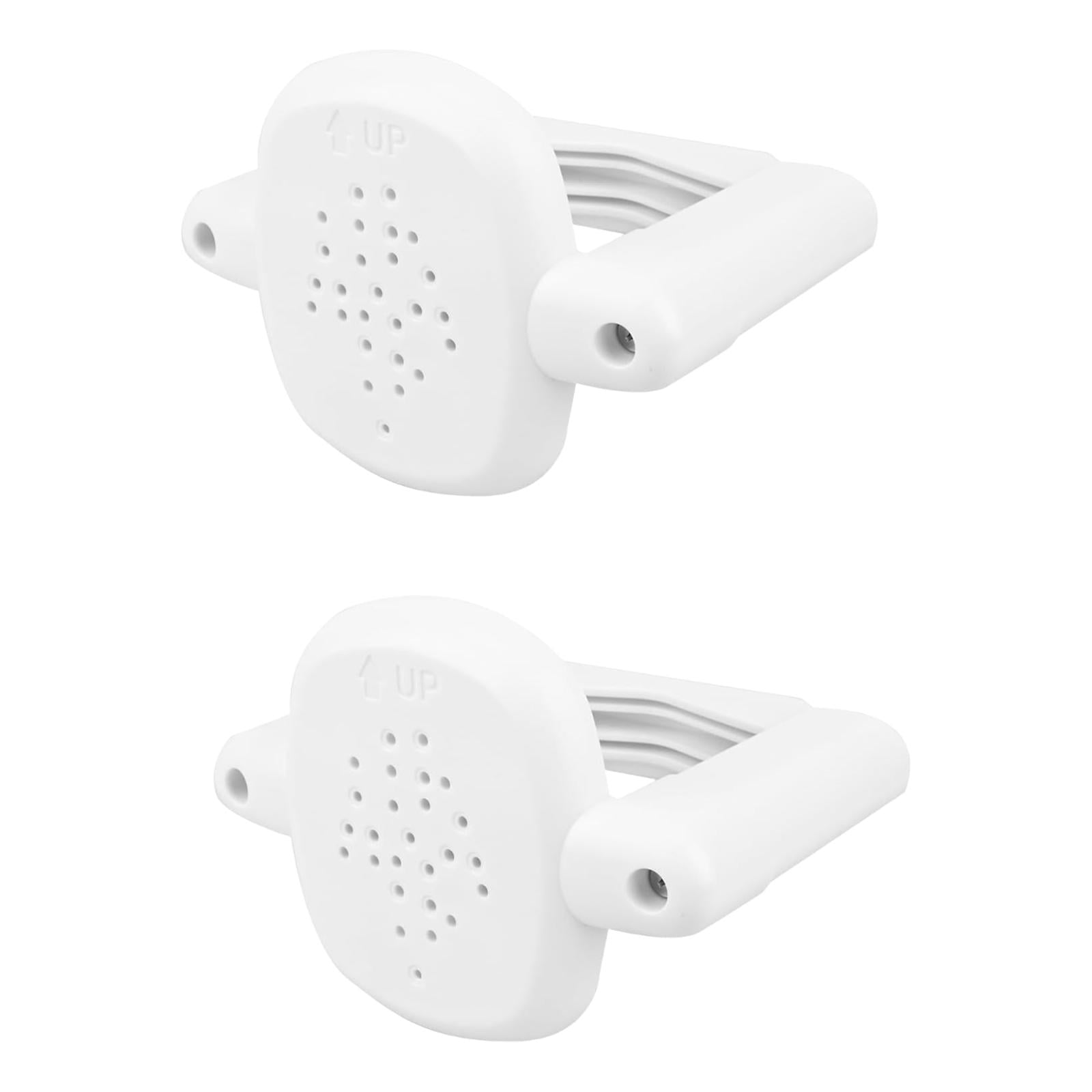 Ioensy - Adaptador De Barandilla Para Puerta De Escalera, 2 Unidades, Para Valla De Perro, Fácil De Instalar, Color Blanco