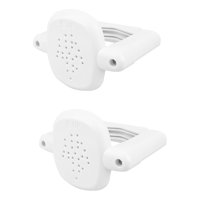 Ioensy - Adaptador De Barandilla Para Puerta De Escalera, 2 Unidades, Para Valla De Perro, Fácil De Instalar, Color Blanco