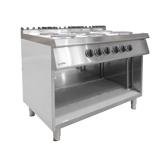 ANAFE ELÉCTRICO 6 PLATOS CON BASE
