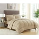 thumbnail image 1 of Comforter Sweet Home Collection Down Alternative Full Taupe, 1 of 3