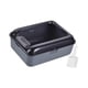 thumbnail image 2 of Bandeja De Arena Para Mascotas Con Tapa Abierta, Duradera, Fácil De Limpiar, Lavabo De Arena, Caja De Arena Para Gatos, Gris M, 2 of 5