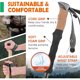 thumbnail image 2 of Trekology TrekZ Cork Grip Collapsible Lightweight Hiking Trekking Poles, 2 of 3