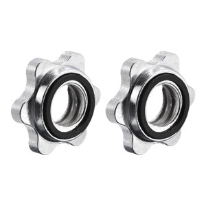 Magideal - Coloque 2X De Barra De Collares Con Mancuernas Reemplazo Portátil Liviano Para Pinzas De Tornillo De Mancuernas De 25 Mm/0,98 Pulgadas Para Al Aire Li Estilo B