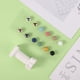 thumbnail image 3 of 12 alfileres magnéticos para hiyab, multiusos, sin alfileres, coloridos, para bufandas, hiyabs y bufandas (estilo redondo)., 3 of 7