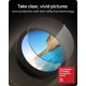 thumbnail image 4 of ZAGG Protector de Lente para Cámara iPhone 16/17 Vidrio Elite Plateado, 4 of 7
