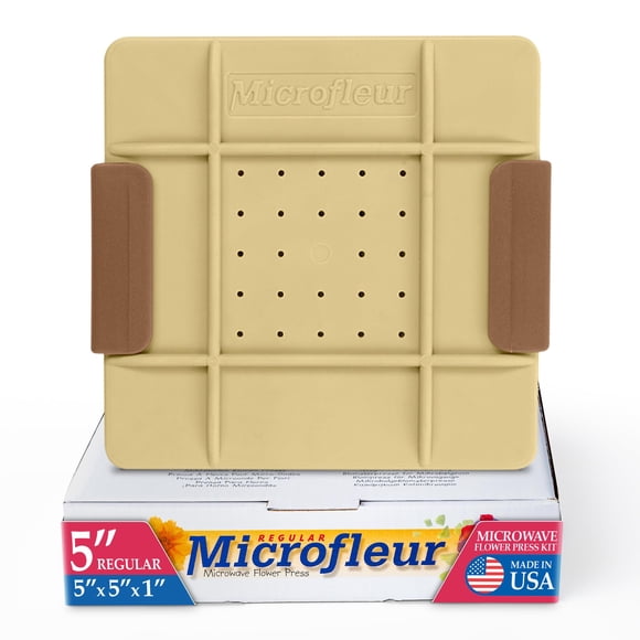 Kit Microfleur para Prensado de Flores en Microondas Regular 13 cm