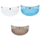 thumbnail image 2 of 3-Snap Casco De Motocicleta/visera Pico UV Visera, 2 of 4