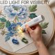 thumbnail image 3 of Removedor de puntadas NWIUREN recargable con luz LED negro, 3 of 6