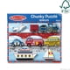 thumbnail image 4 of Puzzle Melissa & Doug Vehicles, madera gruesa, 9 unidades, certificado FSC, 4 of 9