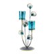 thumbnail image 1 of Portavelas VERDUGO GIFT Gallery of Light Peacock Plume, 1 of 2
