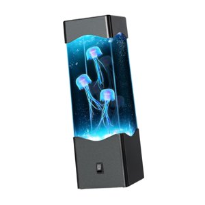 Magideal - Jellypish Lamp De La Lámpara Lámpara De Ánimo 7 Cambio De Color, Led Sensorial De La Habitación, Luz Nocturna Del Acuario Para La Sala De Estar De La